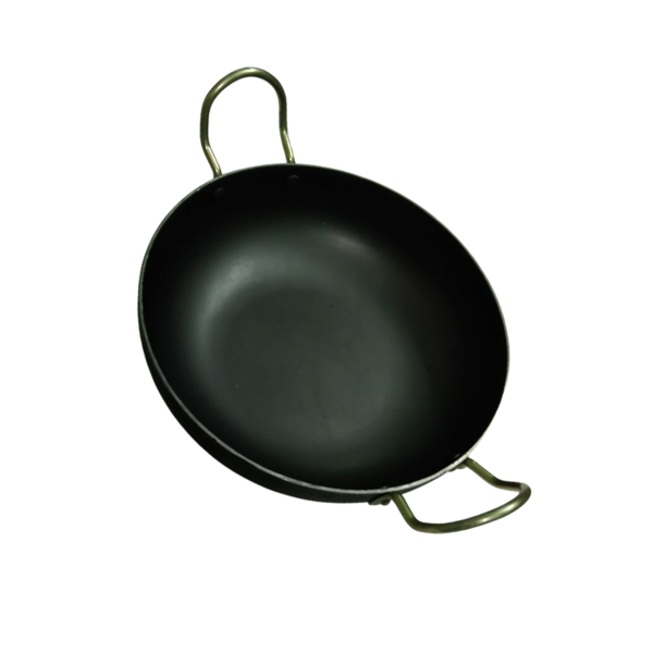 Iron Kadai Big (Ht 7 cm, width 24 cm, wt ~1.5 kg)